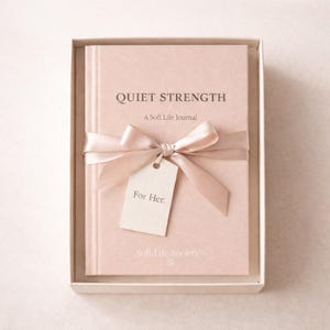 Soft Life Reset Journal | Self Care Notebook | Gift for Her