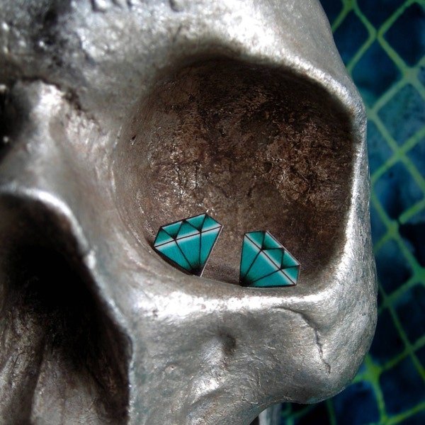 CLEARANCE - Diamond Tattoo Earrings