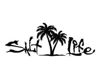 Salt Life Palm Trees PNG, SVG, JPEG *digital file*