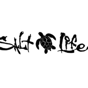 Salzleben mit Schildkröte PNG, SVG, JPEG **digitale Datei**
