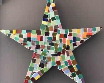 A Star is Born - Mosaic Smalti Star