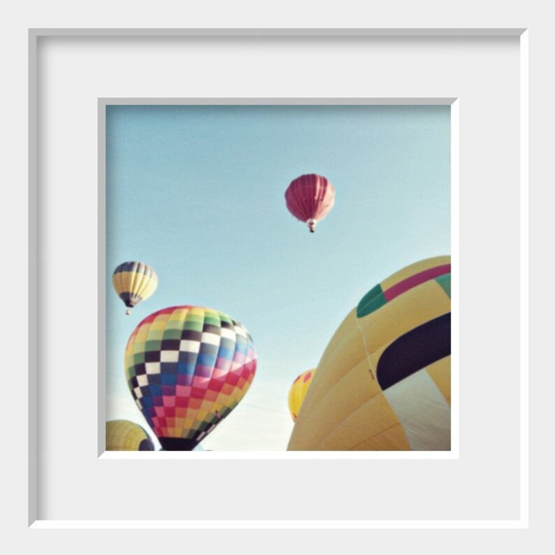 Hot Air Balloon Photography / Balloon Flight Float Rainbow - Etsy