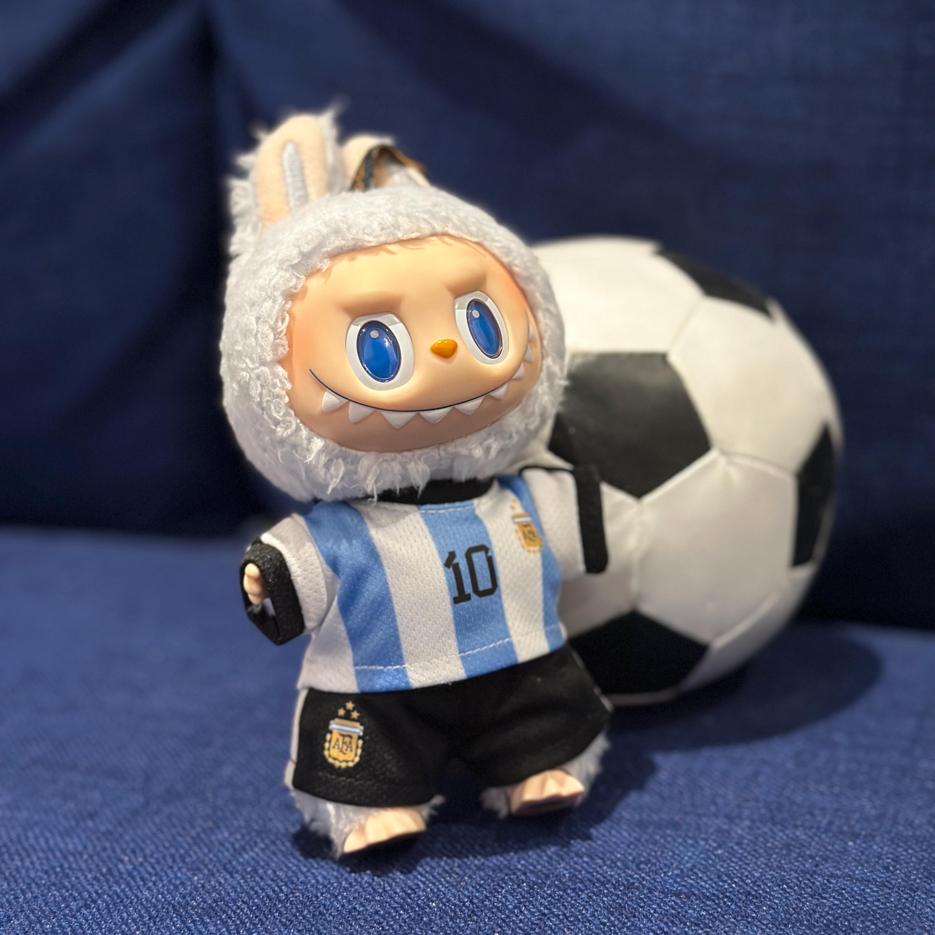 Labubu Football National Team Jersey Argentina 10