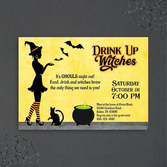 W.I.T.C.H. Party Invitations W.I.T.C.H. Party Invitations
