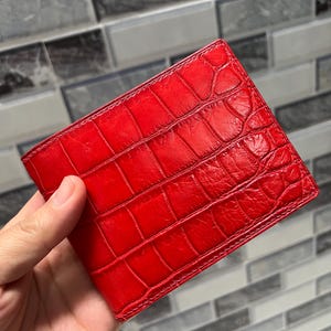Cartera de piel auténtica de primera calidad