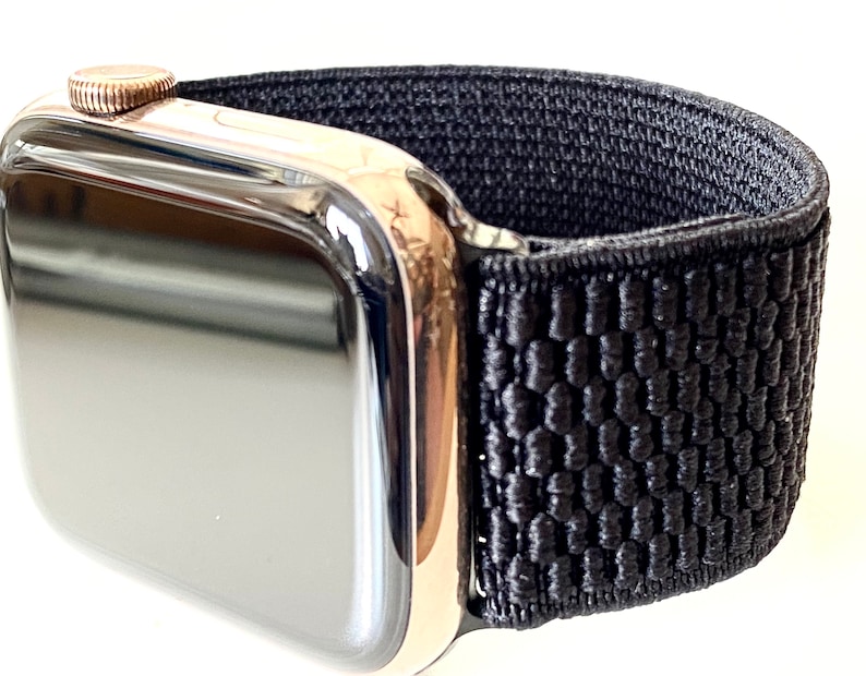 Apple Watch Band NEW Classy Classic Black Comfortable Etsy