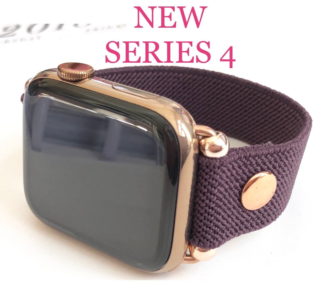 Apple Watch Band Elastic New 42/44mm Custom Made to Fit Stretch Comfort