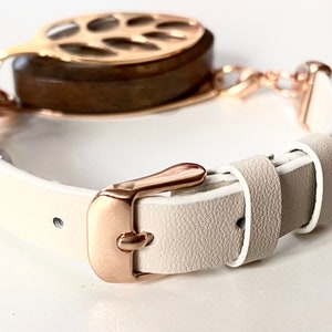 Bellabeat Leaf Leather Bands, bracelet MORE Colors! Rose Gold