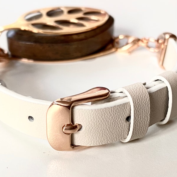 Bellabeat Leaf Leather Bands, bracelet MORE Colors! Rose Gold