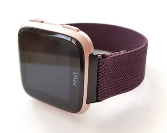 Fitbit VERSA 1/2/Lite, Versa 3/Sense, Apple, Samsung  Fall Aubergine slim line