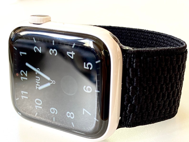 Apple Watch Band NEW Classy Classic Black Comfortable Etsy