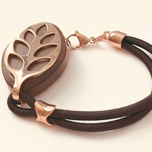 Bellabeat bracelet Urban or Nature stretch band ROSE GOLD image 3