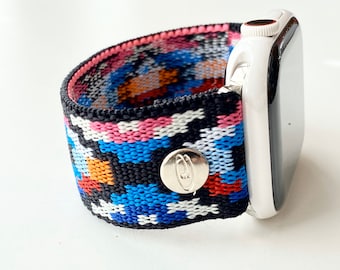 Apple Watch Band  Elastic Bright Pixel Fits ALL Apple watches