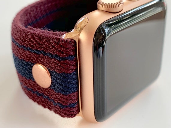 Apple Watch Elastic Apple Watch Band Soft Comfort Band the Nantucket RED  Fits ALL Apple Watches -  Canada