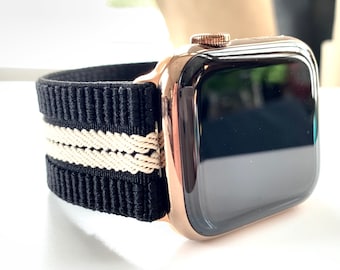 Apple Watch - Elastisches Apple Watch Band weiches Komfortband Passend für ALLE Apple Uhren