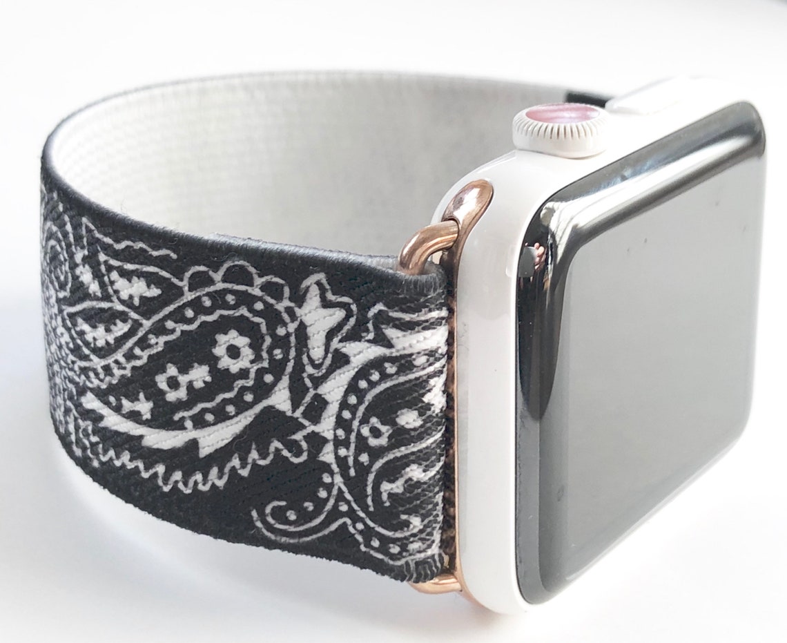SERIES 4 Apple Watch Band Elastic Stretch for Comfort Etsy