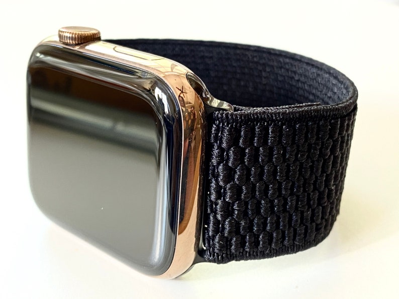 Apple Watch Band NEW Classy Classic Black Comfortable Etsy
