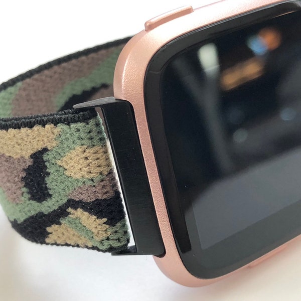 Fitbit VERSA Camo slim line Elastic watch band