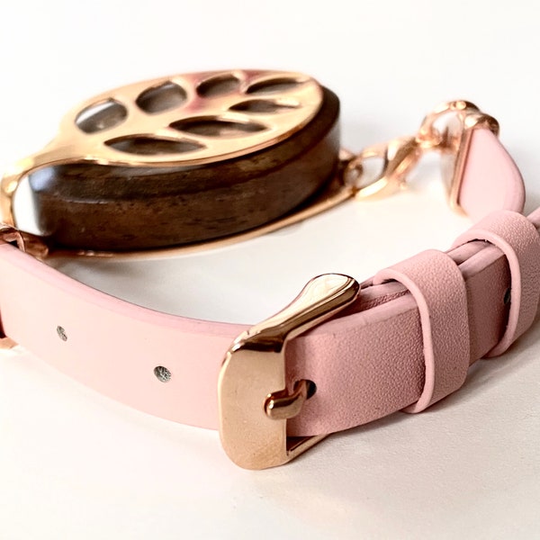 Bellabeat Leaf Leather Bands, bracelet MORE Colors! Rose Gold