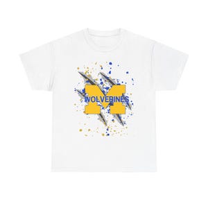 Michigan T-Shirt, Go Blue, Michigan Wolverines, Gift, University of Michigan