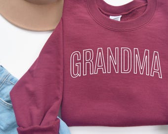 Grandma Sweatshirt, Grandma Gifts, Grandma Sweater, Grandmother Sweatshirt, gifts for grandma, grand parents day gift, grandmother gift