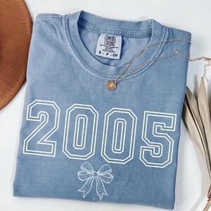 20th Birthday Shirt, 2005 Birth Year Shirt, Chapter 20 Shirt, Turning 20 T-shirt, 2005 Shirt, 20th Birthday Party Shirt, Bday Gift for Her