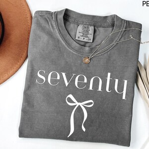 70th Birthday Shirt, 70th Birth Year Shirt, Chapter 70 Shirt, Turning 70 T-Shirt, 70th Shirt, 70th Birthday Party Shirt, Bday Gift for Her