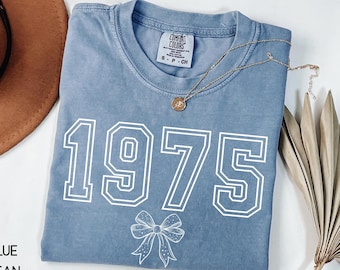 50th Birthday Shirt, 1975 Birth Year Shirt, Chapter 50 Shirt, Turning 50 T-Shirt, 1975 Shirt, 50th Birthday Party Shirt, Bday Gift for Her