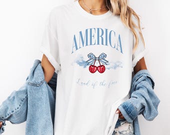 Womens 4th of July shirt, 4th of July shirt, 4th of July shirt 2025, Independence Day shirt, cute 4th of July shirt, USA shirt, America tee