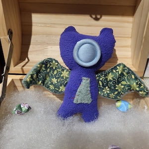 handmade bat stuffed animal plush