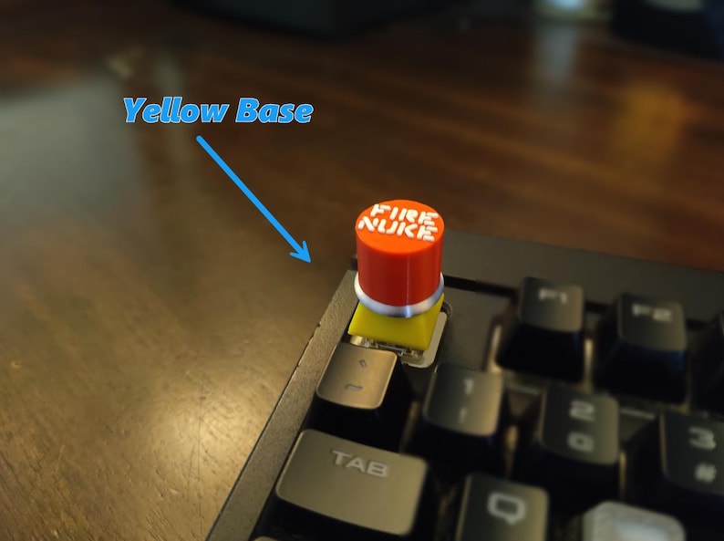 Nuke Key Cap Nuclear Launch