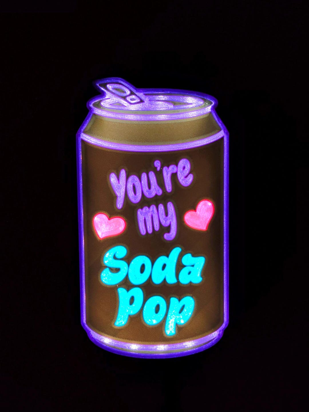 You're My Soda Pop Illuminated Sign - Etsy