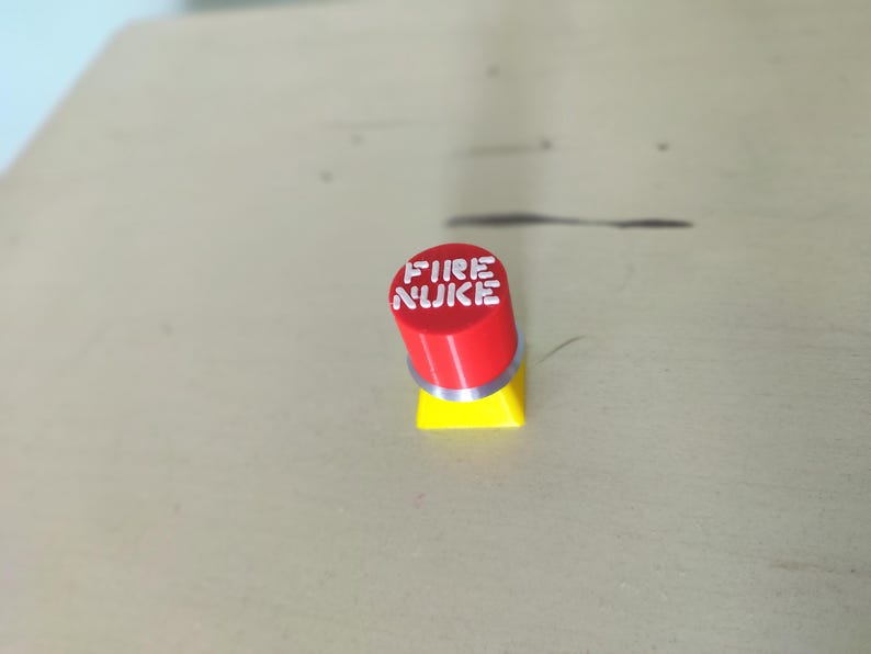 Nuke Key Cap Nuclear Launch