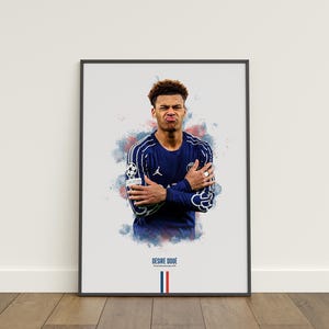 Desire Doue Paris-Saint Germain Poster: Ligue 1 Football Wall Art (Digital Download)