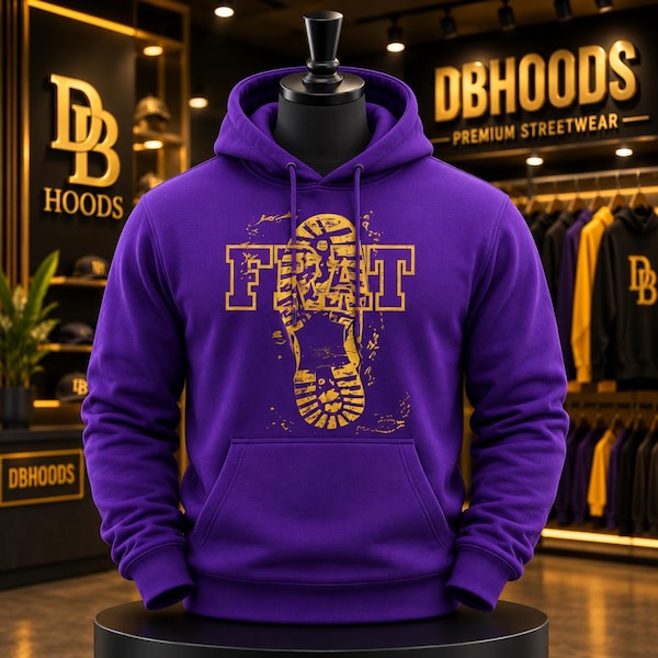 Equipamiento de fraternidad en morado