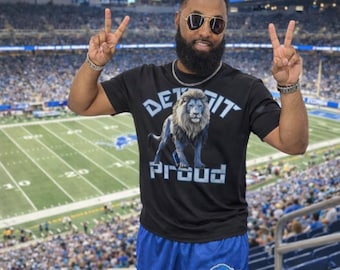 Detroit Proud Lion T-Shirt
