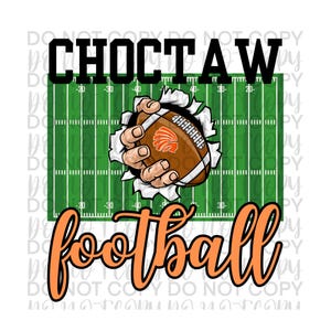 Choctaw Football PNG
