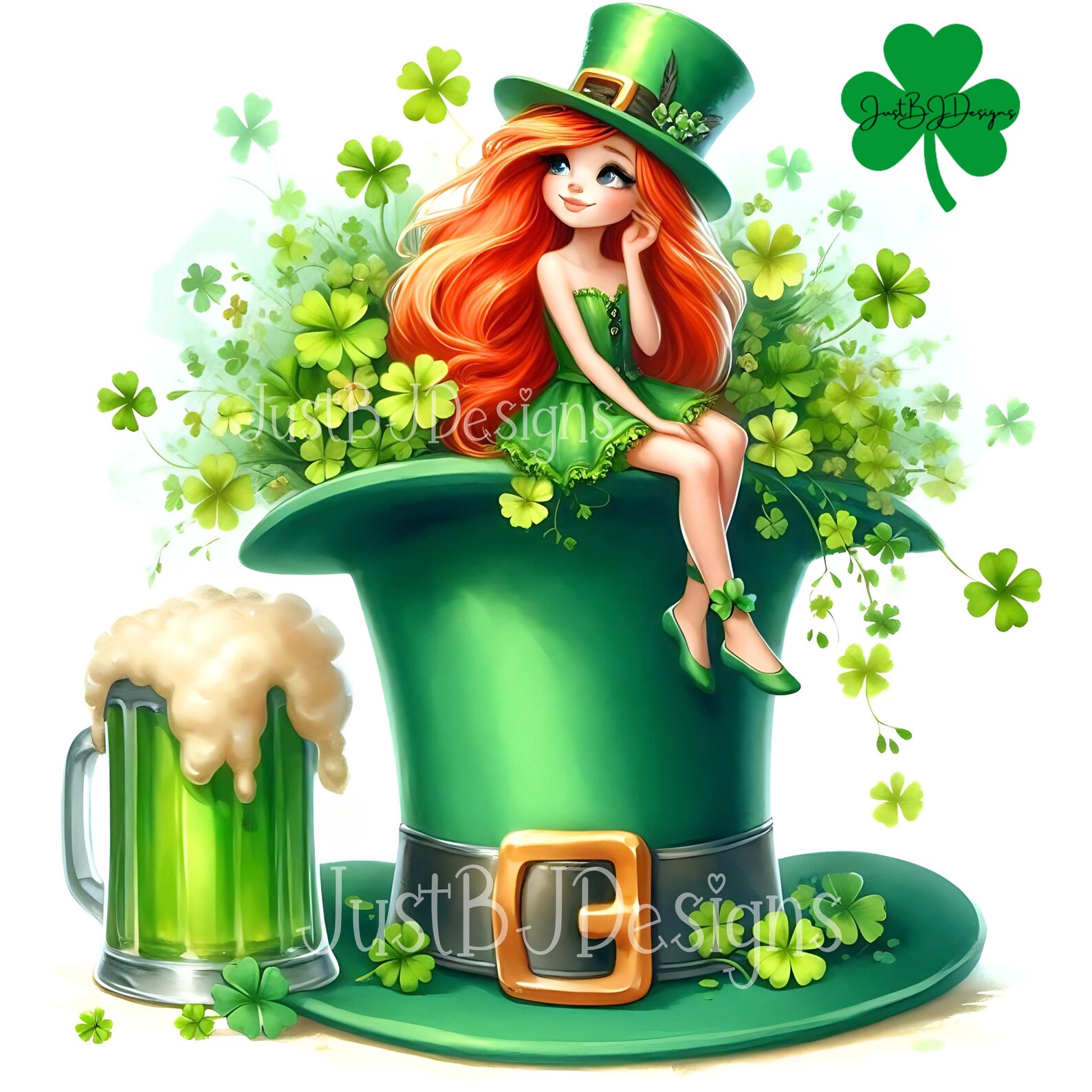 Whimsy Patrick Whimsical St Patrick Day - 20 High Resolution Images - Commercial or ...