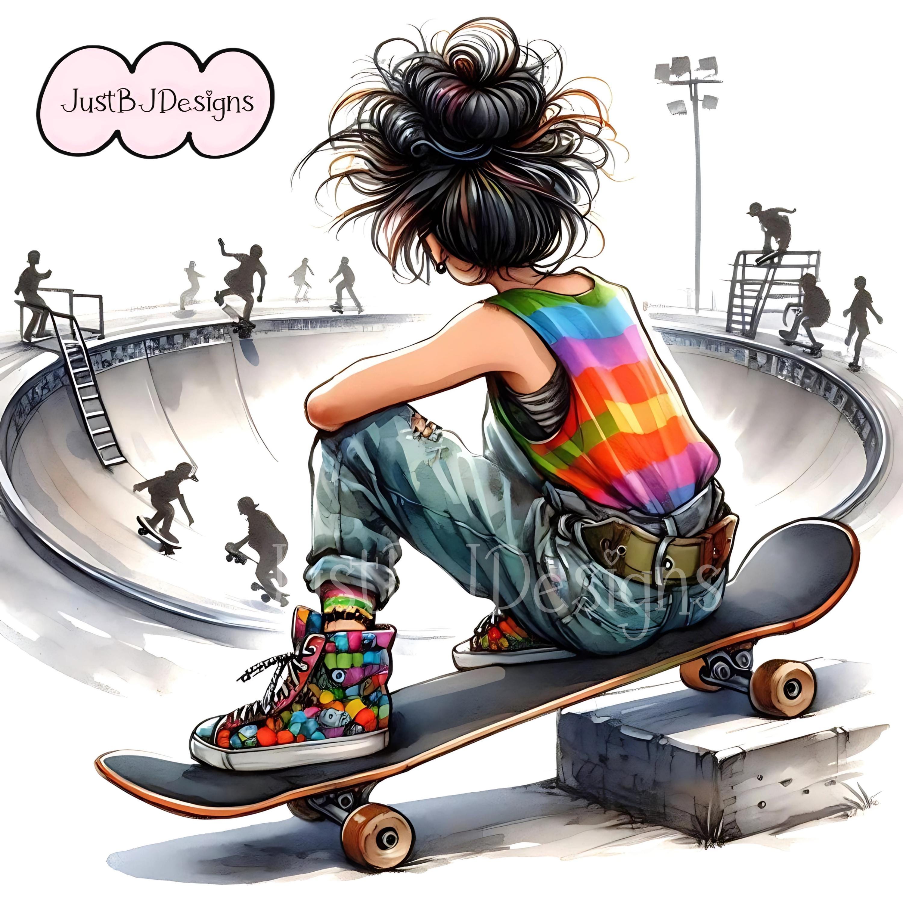 Skateboard bowl - Etsy México, image size:3000x3000