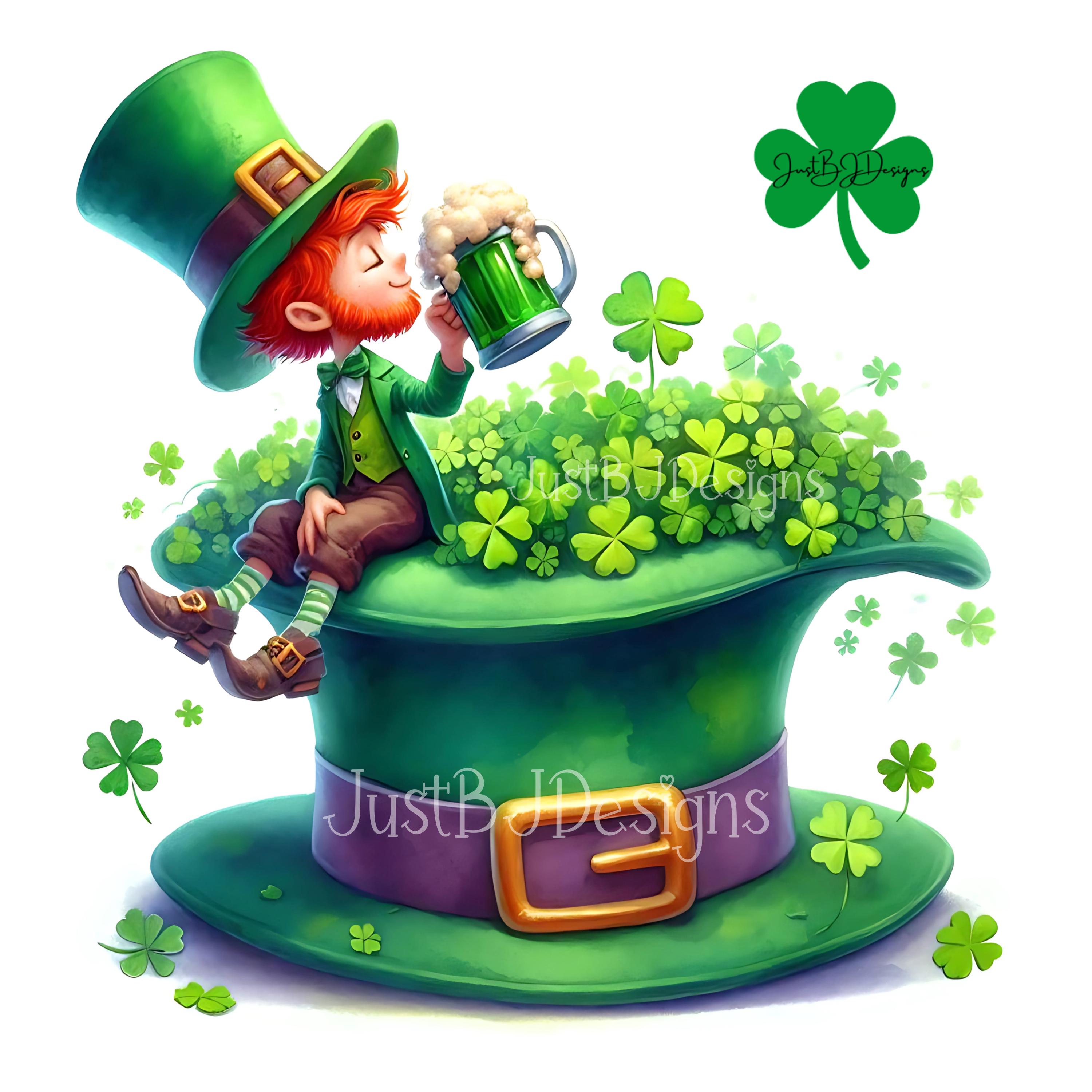 Whimsy Patrick Whimsical St Patrick Day - 20 High Resolution Images - Commercial or ...