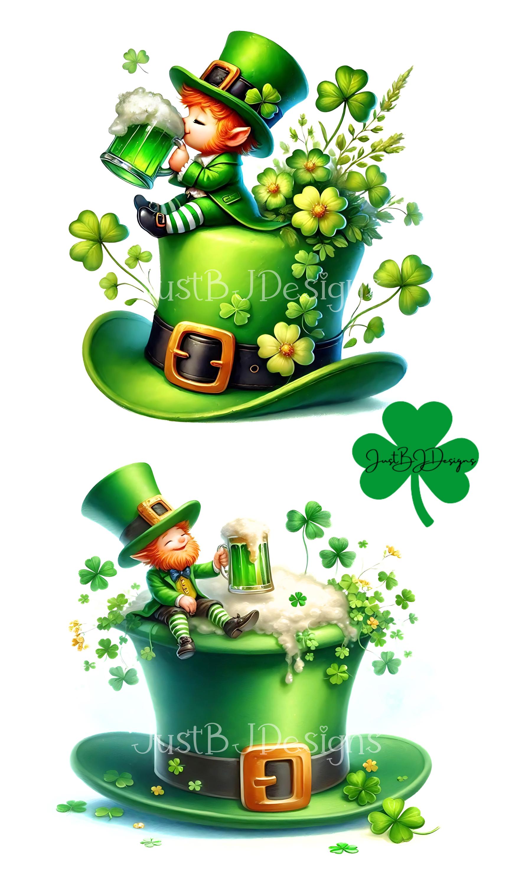 Whimsy Patrick Whimsical St Patrick Day - 20 High Resolution Images - Commercial or ...