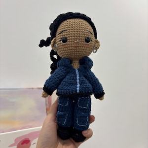 Personalized Doll Crochet, Handmade Doll amigurumi, Look Alike Doll, Custom Stuffed doll, Mini human doll, Amigurumi Doll, Crochet Person
