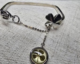 Bracelet en argent sterling pour femme | Bijoux minimalistes faits main | Cadeau délicat en argent simple