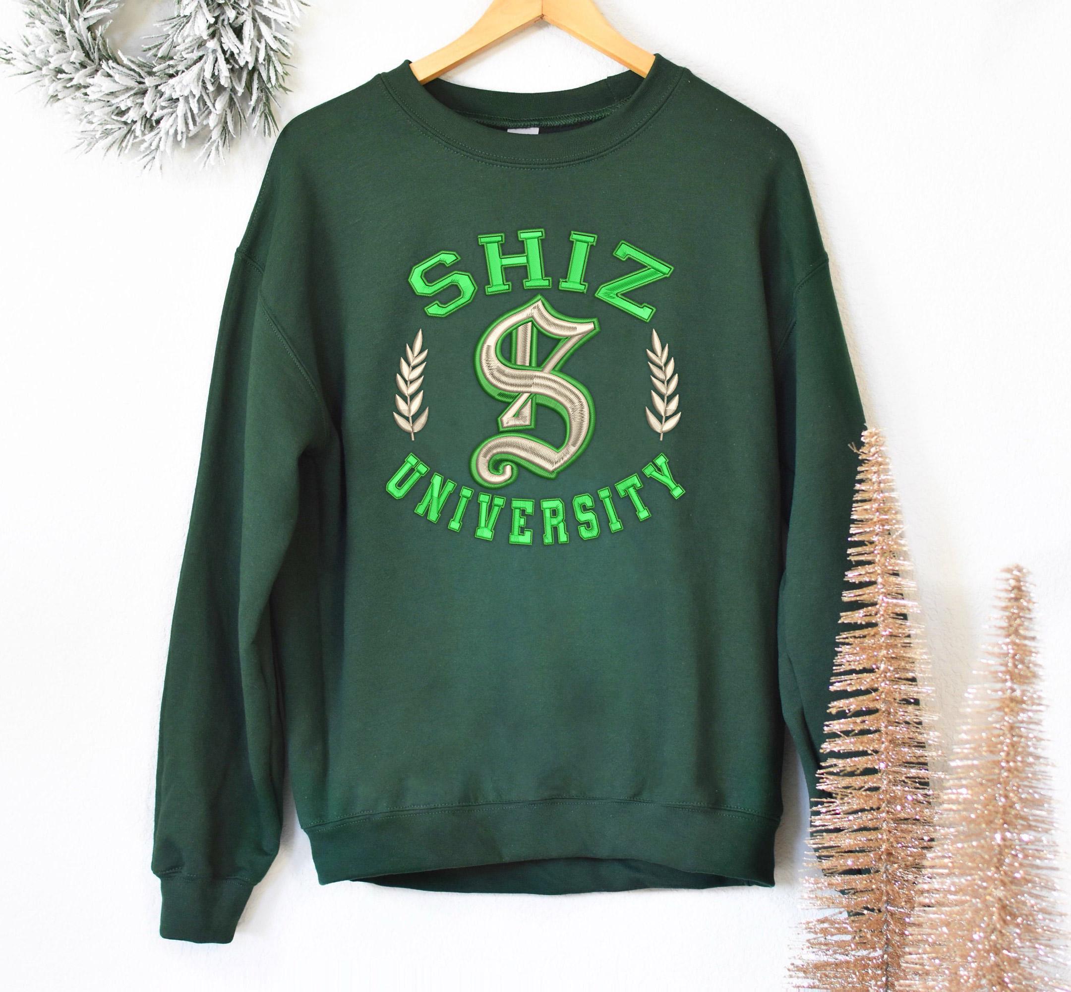 Wicked Embroidered Sweatshirt, Shiz University Sweatshirt