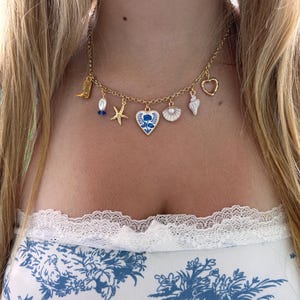 Cowgirl-bedelketting aan de kust - nieuwe aanslagbestendige ketting