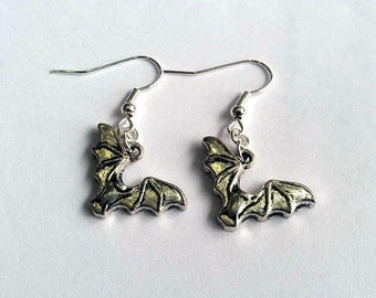 Bat earrings - bat jewellery