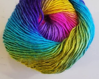 Cygnet boho spirit acrylic yarn, 100g, premium acrylic, festival rainbow yarn, double knitting, nhs pride,