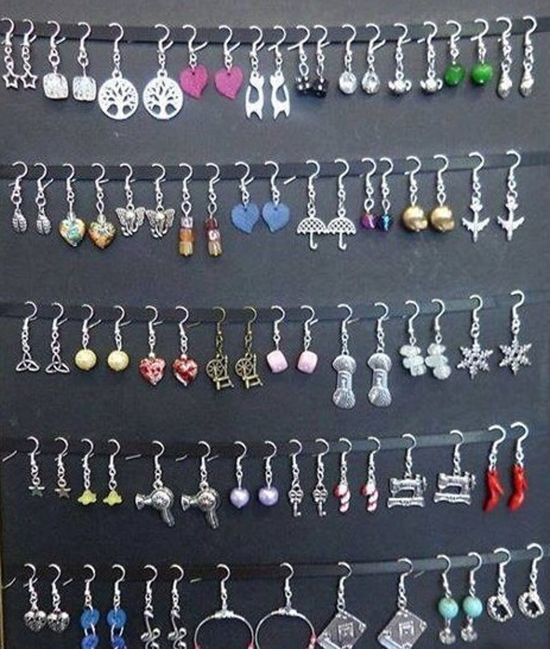 Earring Advent Calendar Gift Set Earring Selection Pack 25 Pairs of