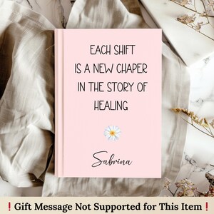 Nurse Journal, Nurse Appreciation Gifts, Nursing Student Gifts, Medical Notebook, Healthcare Worker Diary, Personalized Journal