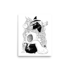 Yawn to Life Print